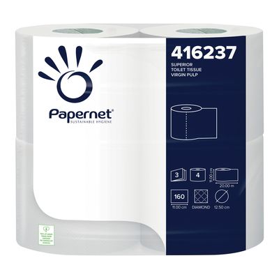 Papernet 3 Ply Toilet Rolls Pack of 40