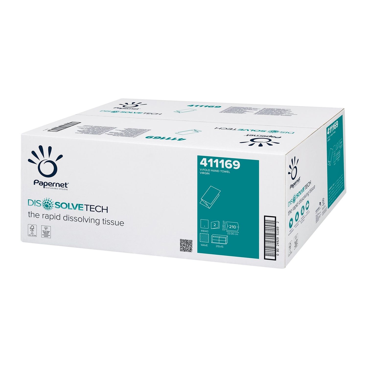 Papernet Paper Hand Towels 3150 Sheets per Case