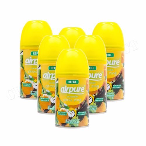 Air Pure Refills Citrus 250ml - Pack of 6