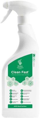 Evans Vanodine Clean Fast RTU 6x750ml