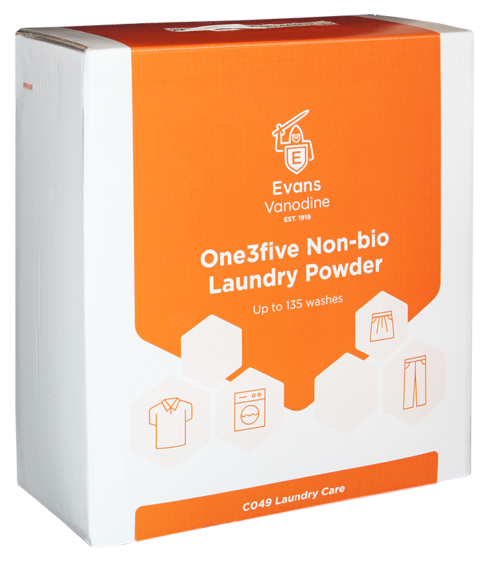Evans Vanodine Non Bio Washing Powder 8.1kg