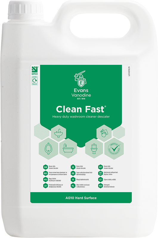Evans Vanodine Clean Fast 2x5l