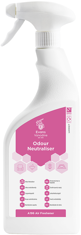 Evans Vanodine Odour Neutraliser RTU 6x750ml