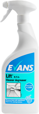 Evans Vanodine Lift Cleaner Degreaser RTU 6x750ml