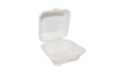 White Moulded Fibre Clamshells - Choice of 4