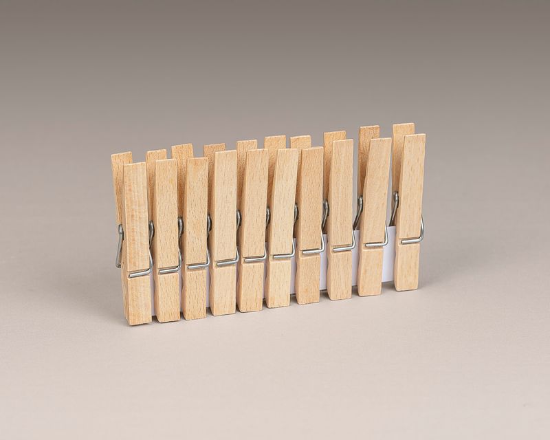 Wäscheklammern Buche 10tlg.