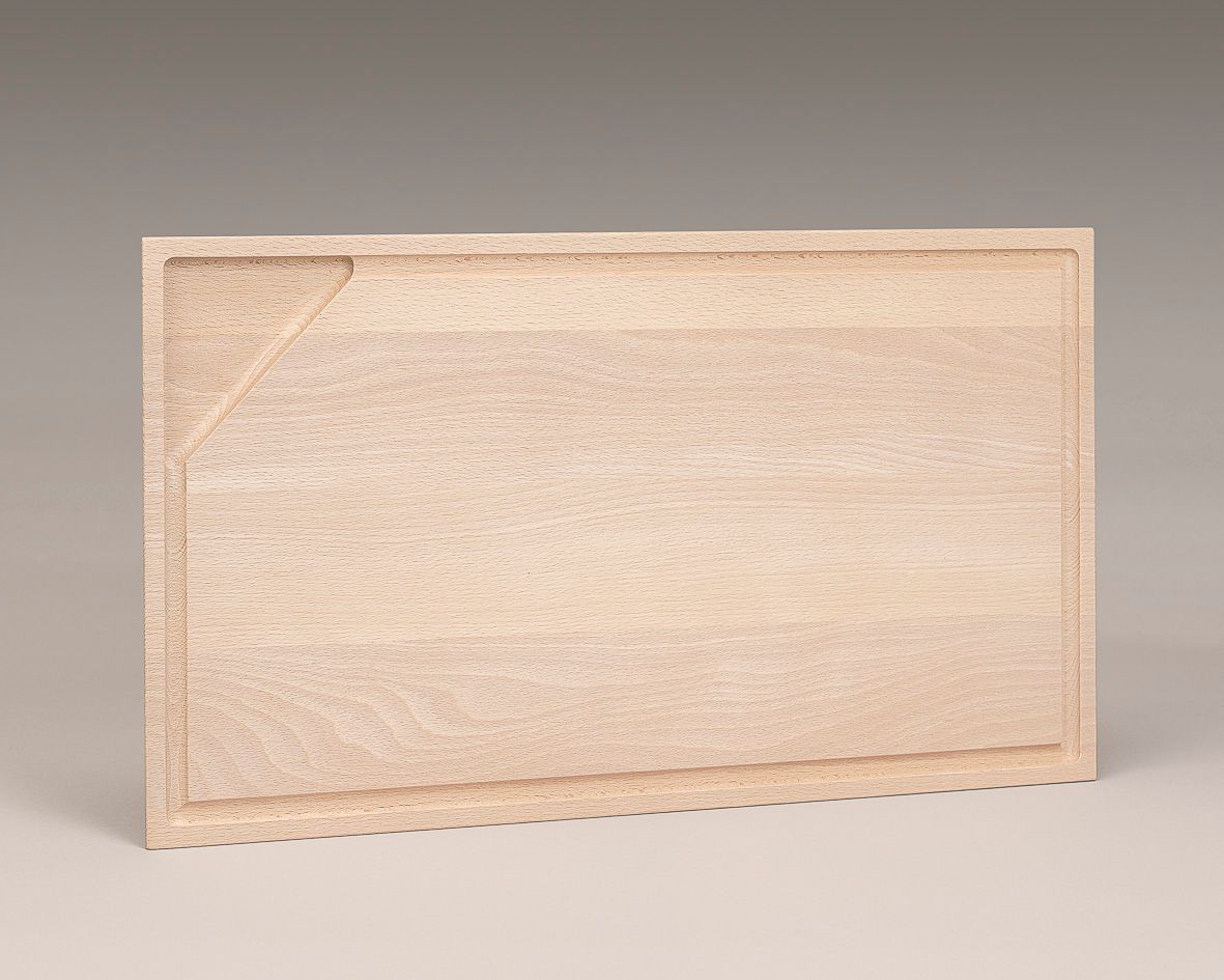 Hackbrett Buche mit Saftrille