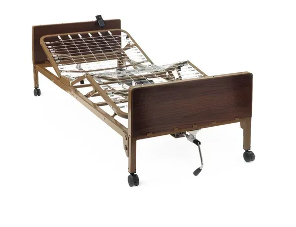 Basic Homecare Semi-Electric Bed with 15"-20" Height Range
