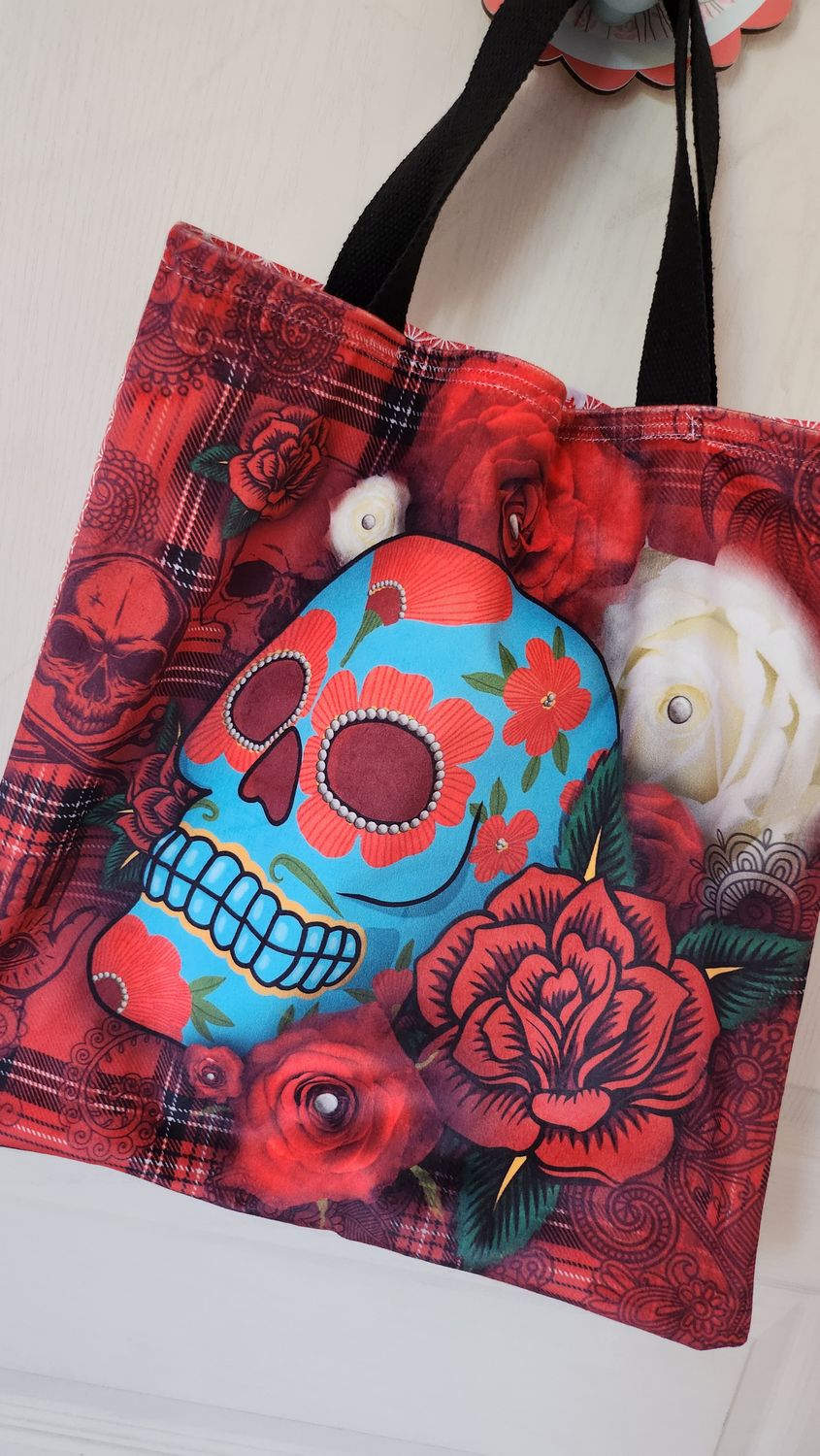 Sac à main &quot;Tête de mort&quot;