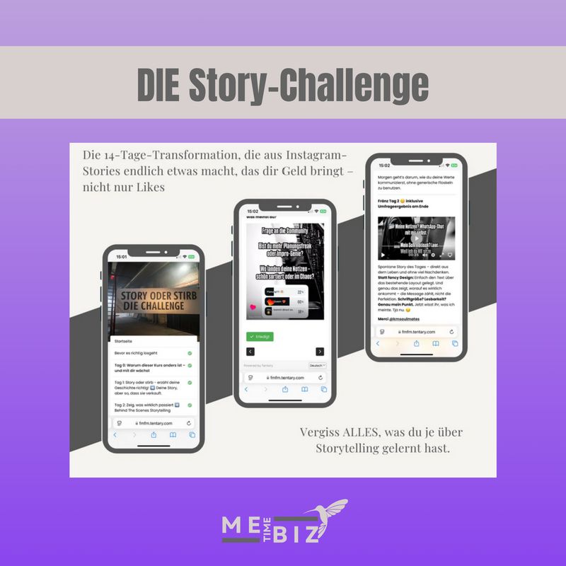 Deine absolute Story-Challenge
