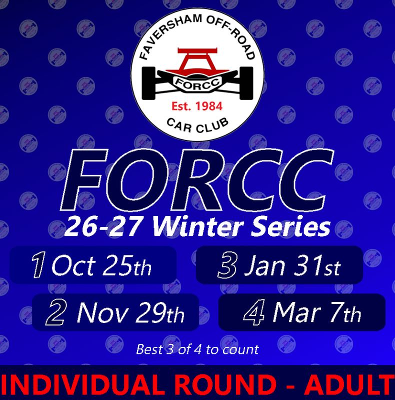 FORCC Winter Series 25/26 - Individual Rounds - ADULTS
