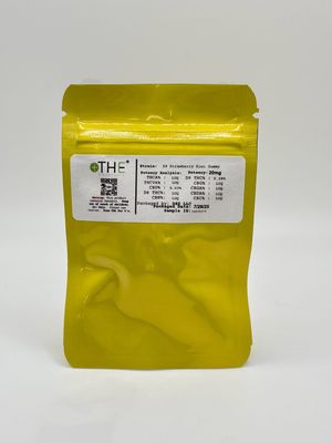 Delta 9 THC - Individual Gummies - Strawberry Kiwi 20mg