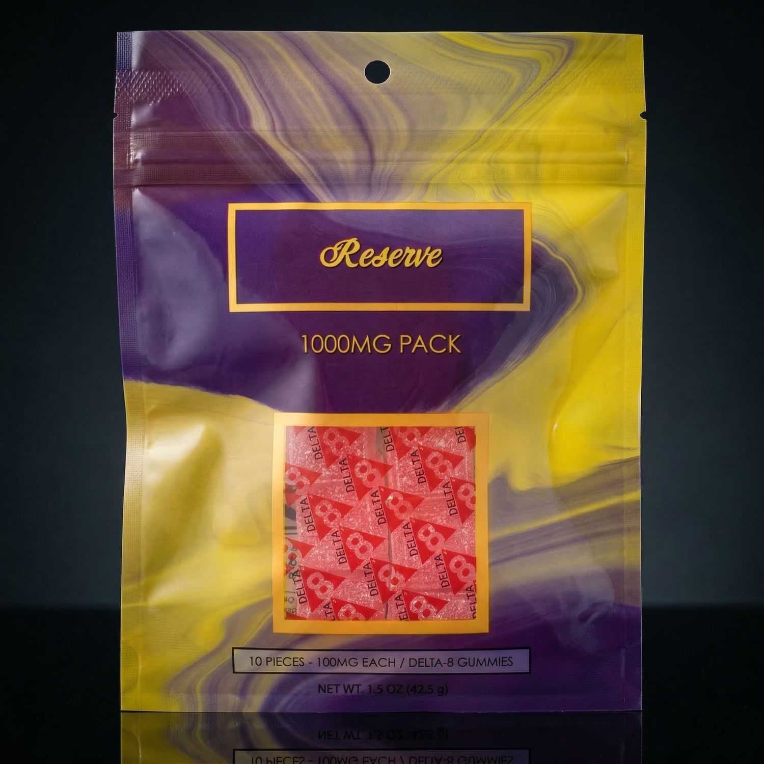 Delta 8 THC - Gummies - Reserve Strawberry 1000mg