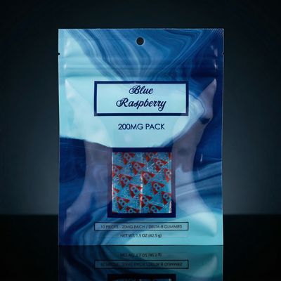Delta 8 THC - Gummies - Blue Raspberry 200mg
