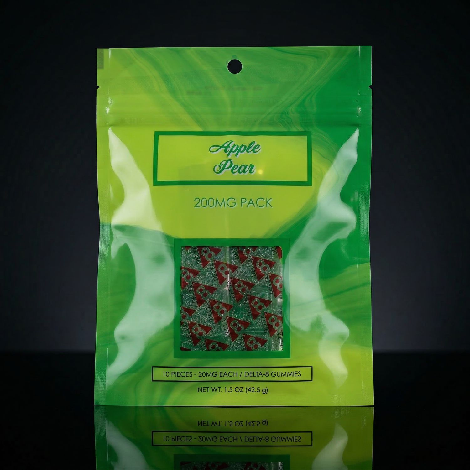 Delta 8 THC - Gummies - Apple Pear 200mg