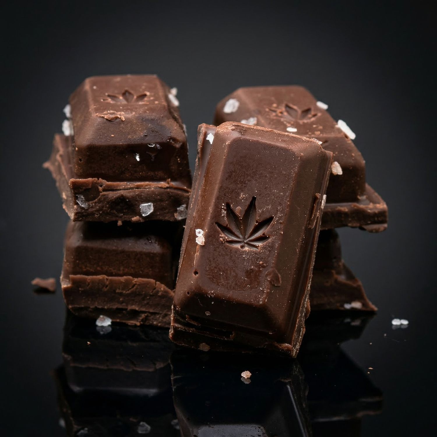 Delta 9 THC - Chocolate - Dark Chocolate Sea Salt 50mg