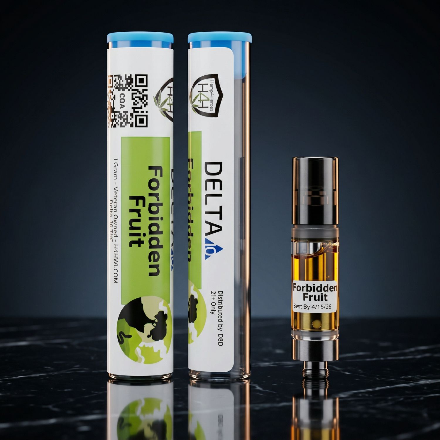 Delta 10 THC - Cartridge - Forbidden Fruit 1g