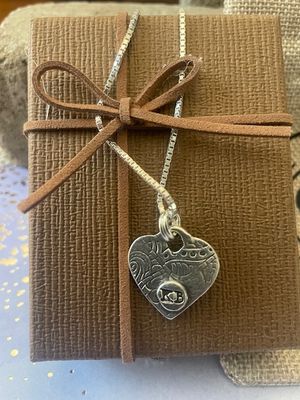 Bohemian Heart on Heart Pendant