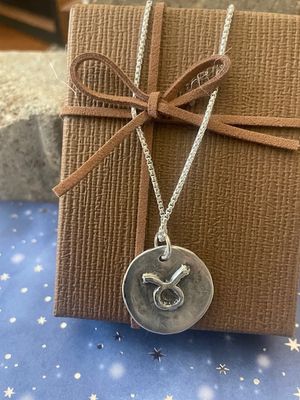 Taurus Zodiac Constellation Pendant
