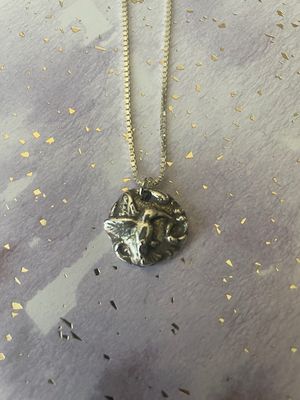 Hummingbird  on Flowers Pendant