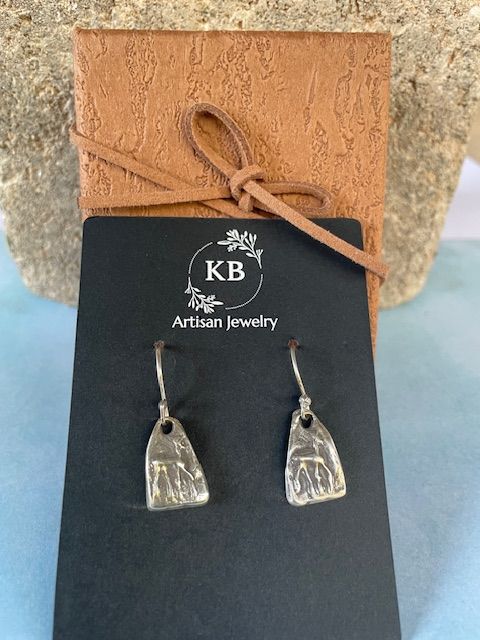 Artisan Small Horse Earrings