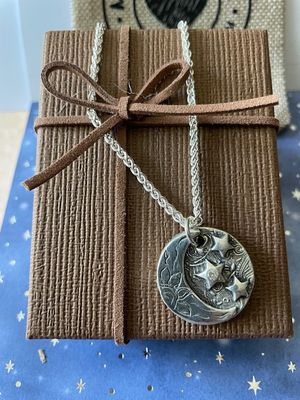 Moon &amp; Stars Pendant
