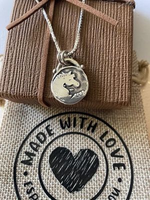 Ying/Yang Horse Pendant