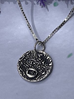 Paw on Hand Pendant