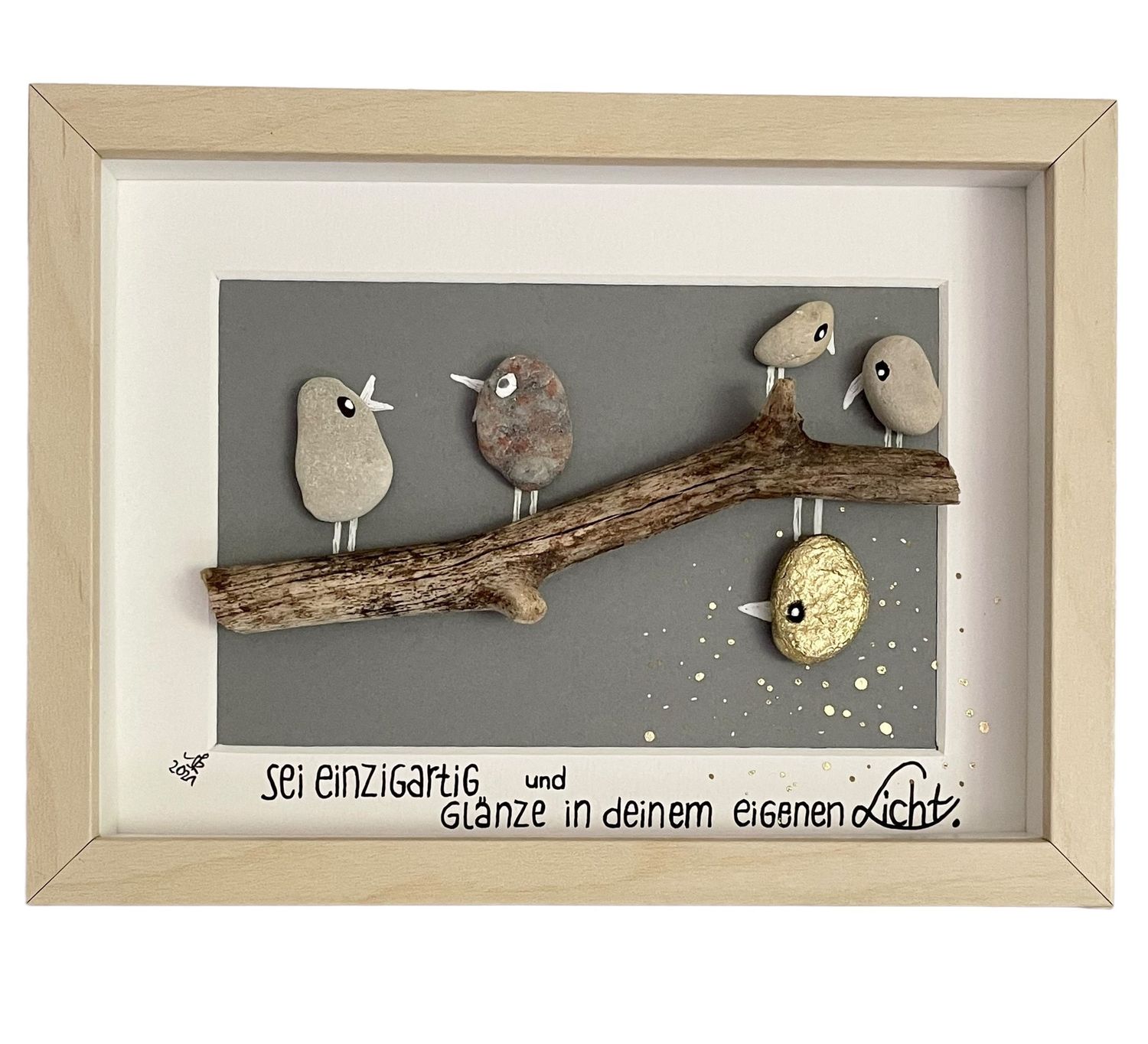 Vogel-Motiv Glanzbilder Von EF – Poesiebilder Für Scrapbooking & Deko