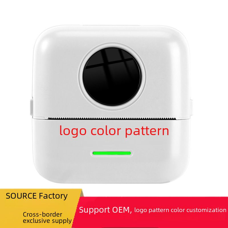 Cross-border Mini Printer Small Portable Mini Pocket Label Picture Wrong Thermal Bluetooth Printer