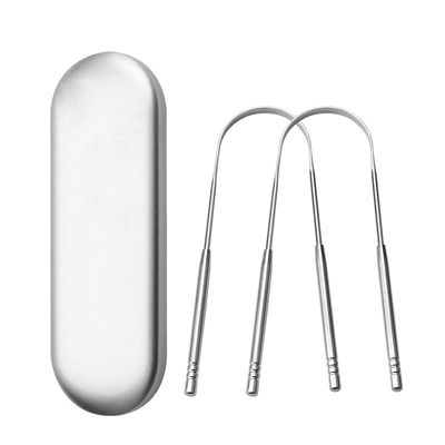U-shaped Stainless Steel Three-piece Tongue Scraper