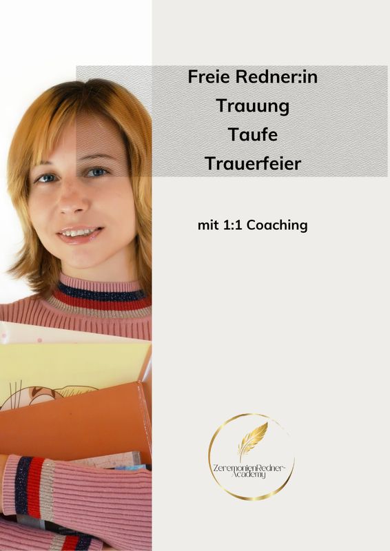 Kombi-Lehrgang Trauung-Taufe-Trauerfeier mit 1:1 Coaching Kombi-Lehrgang Trauung-Taufe-Trauerfeier mit 1:1 Coaching