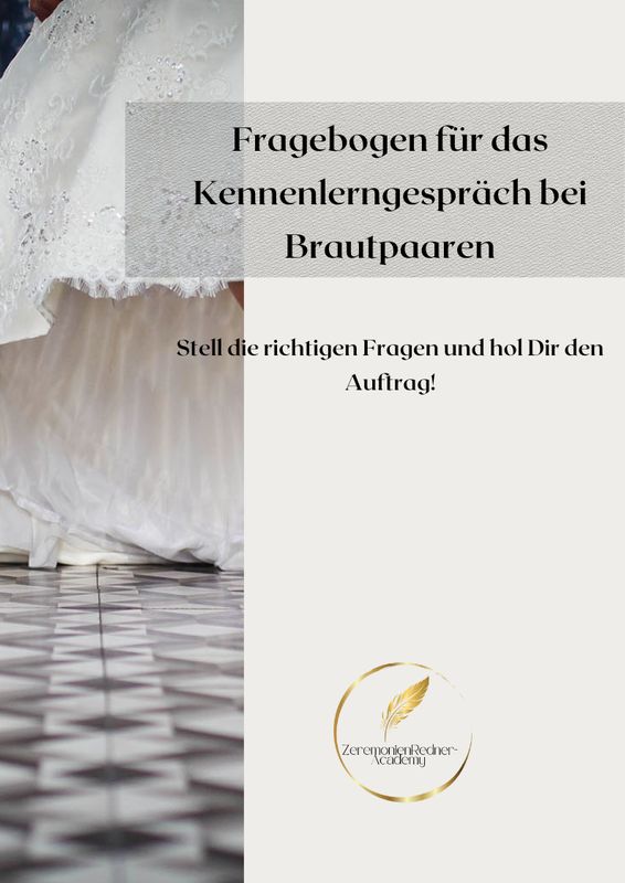 Fragebogen Kennenlerngespräch