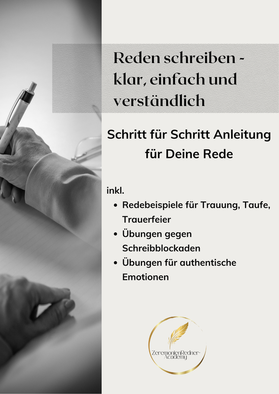 Reden schreiben - klar und verständlich Reden schreiben - klar und verständlich