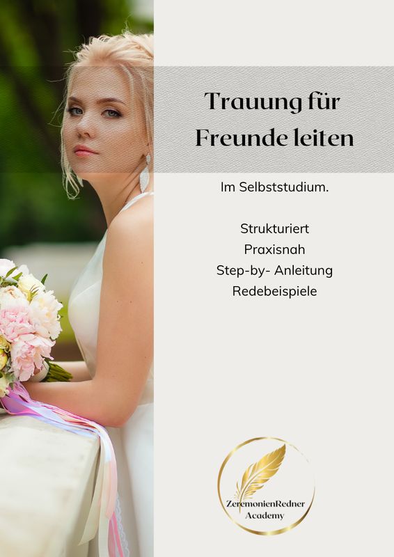 Trauung für Freunde leiten Trauung für Freunde leiten