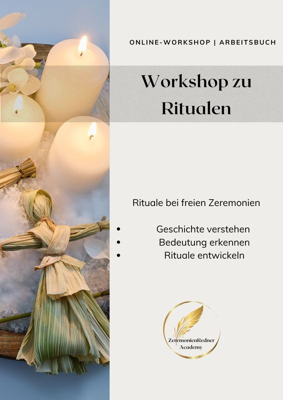 Online Workshop Rituale bei freien Zeremonien- die Masterclass Online Workshop Rituale bei freien Zeremonien- die Masterclass