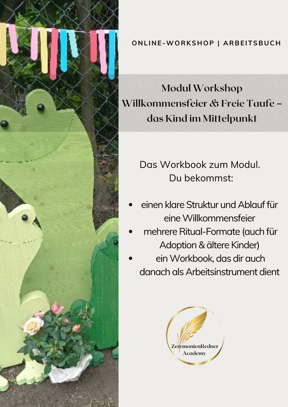 Online Workshop Wie plane und gestalte ich eine Willkommensfeier Online Workshop Wie plane und gestalte ich eine Willkommensfeier