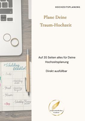 Wedding Checkliste - Plane Deine eigene Traumhochzeit Wedding Checkliste - Plane Deine eigene Traumhochzeit