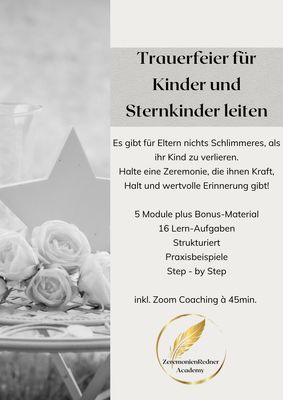 Lehrgang Planung und Durchführung von Sternkind-Trauerfeiern