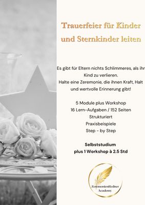 Weiterbildung Planung und Durchführung von Kindern & Sternkind-Trauerfeiern