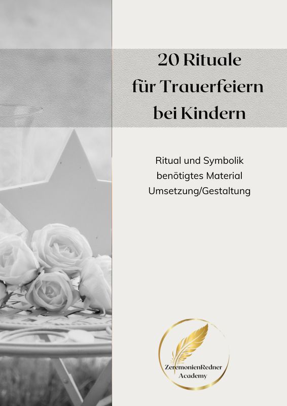 20 Rituale für Trauerfeiern bei Kindern und Sternkindern