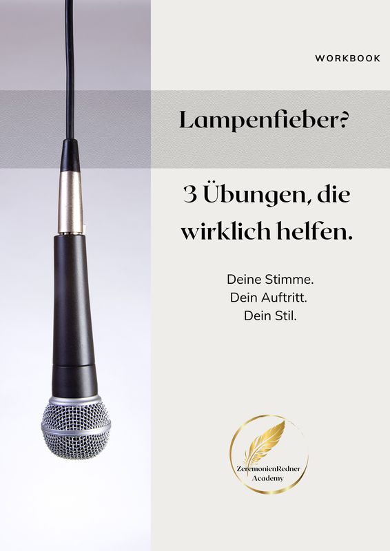 Umgang mit Lampenfieber
