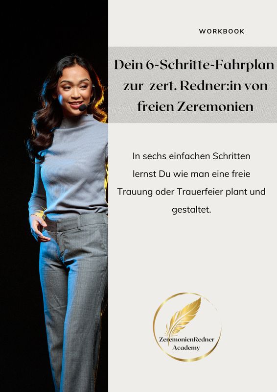 Dein Fahrplan als Redner:in für Zeremonien, Trauungen & Trauerfeiern