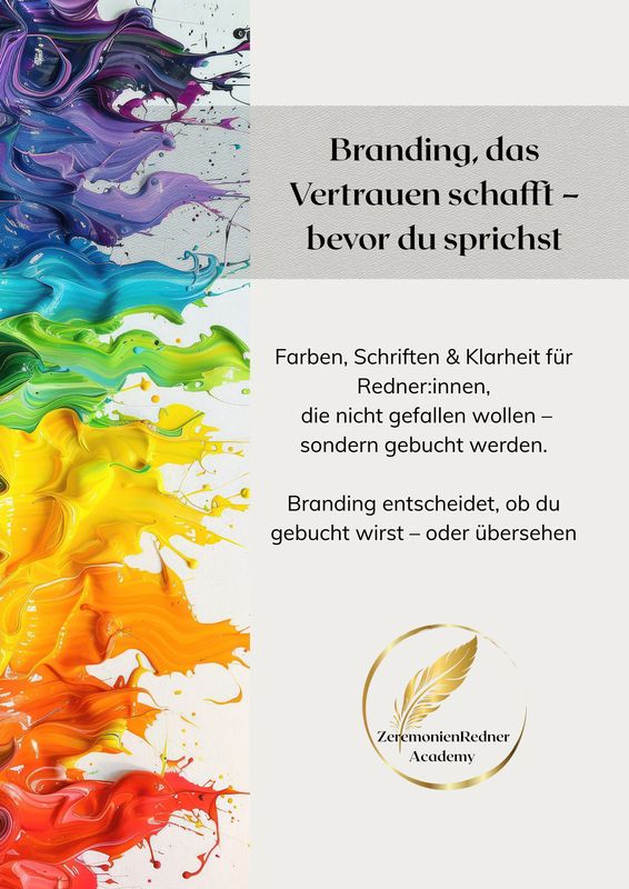 Branding, das Vertrauen schafft