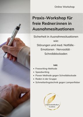 Workshop Sicherheit für freie Redner:innen in Ausnahmesituationen