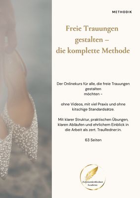 Trauerreden schreiben und halten- die vollständige Methodik
