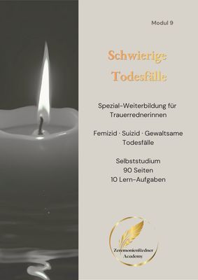 Schwierige Todesfälle — Weiterbildung für Trauerredner:innen