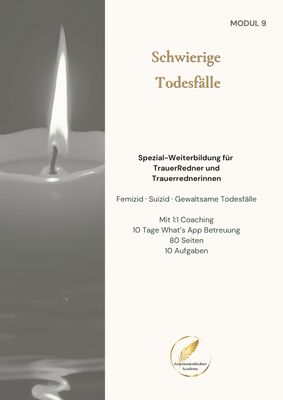 Schwierige Todesfälle + 1:1 Coaching