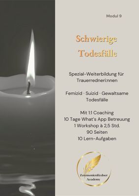 Schwierige Todesfälle + 1:1 Coaching & Workshop
