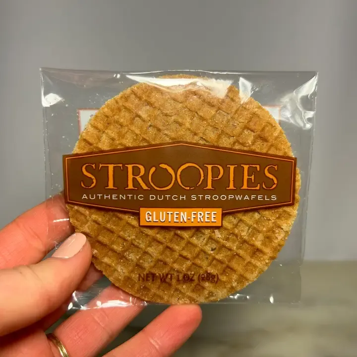 Gluten Free Stroop Waffel Single Packs Traditional